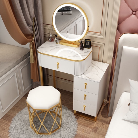 Bộ Bàn Ghế Trang Điểm Nhập Khẩu_TD 33