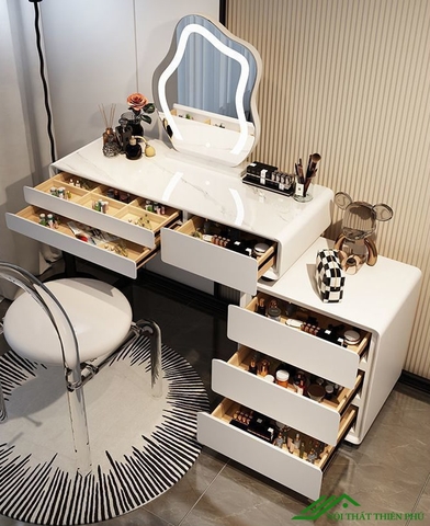 Bàn trang điểm hiện đại tích hợp tủ kéo 3 ngăn - TD 44