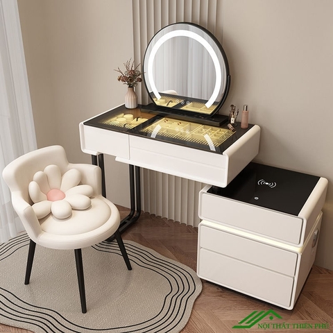 Bàn trang điểm hiện đại có đèn led - TD 36