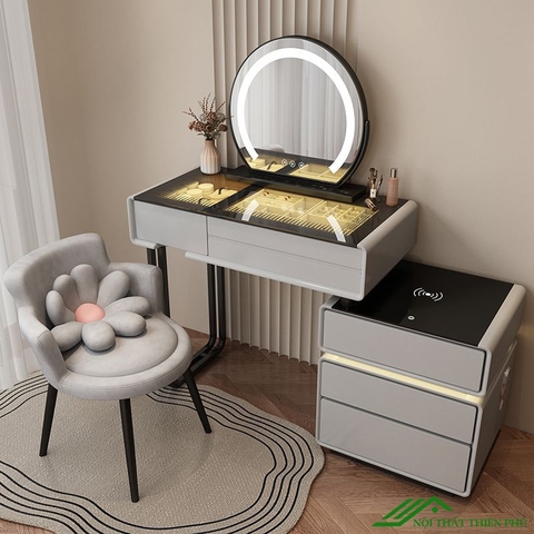 Bàn trang điểm hiện đại có đèn led - TD 36