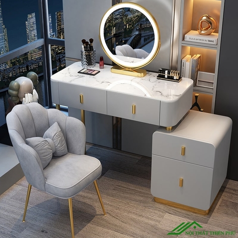 Bàn trang điểm sang trọng mặt đá - TD 45