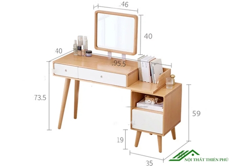 Bàn trang điểm nhỏ gọn đẹp - TD 22