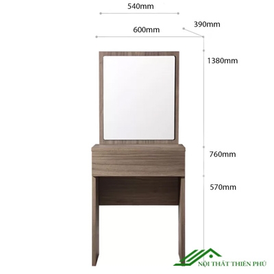 Bàn trang điểm nhỏ gọn đơn giản - TD 30