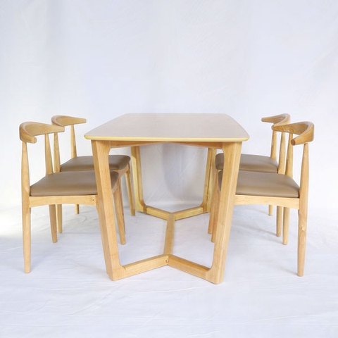 Bộ bàn ăn 4 ghế Elbow hiện đại - BA 59