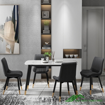 Bộ bàn ăn 4 ghế Loft cao cấp - BA 37