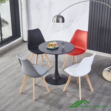 Bộ Bàn Ăn Tiếp Khách Tròn 4 Người - BA 33