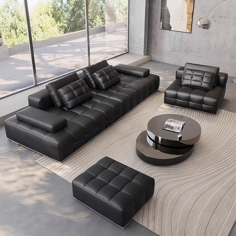 Bộ sofa da phòng khách cao cấp - SF 109