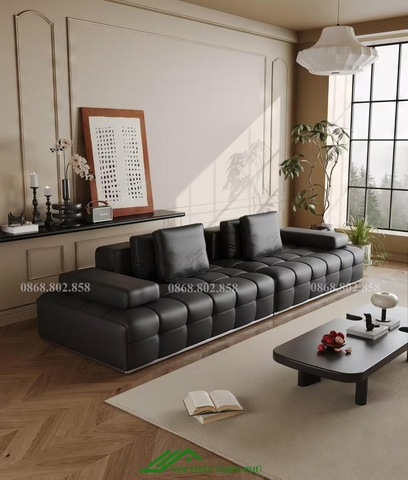 Bộ sofa da phòng khách cao cấp - SF 109
