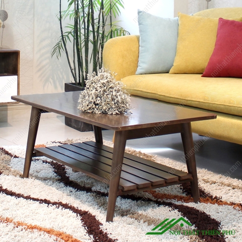 Bàn trà gỗ sồi đẹp giá rẻ - BT 02