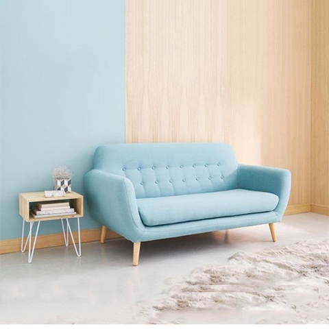 Ghế Sofa Văng Gỗ Sồi Bọc Nỉ 1m6 Đẹp - SF 81