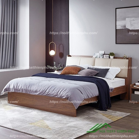 Giường gỗ đẹp phong cách hiện đại - GN 30
