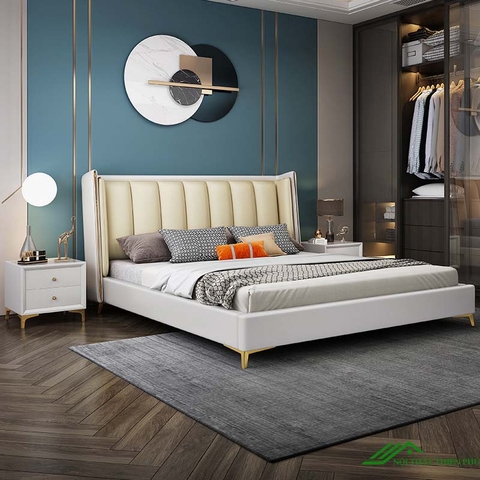 Giường Ngủ Bọc Da Hiện Đai Sang Trọng - BD 19