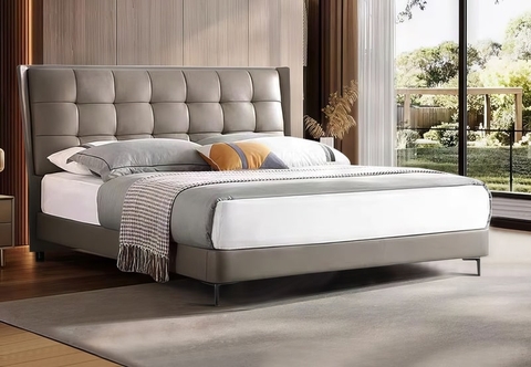 Giường ngủ bọc da sang trọng - BD 25