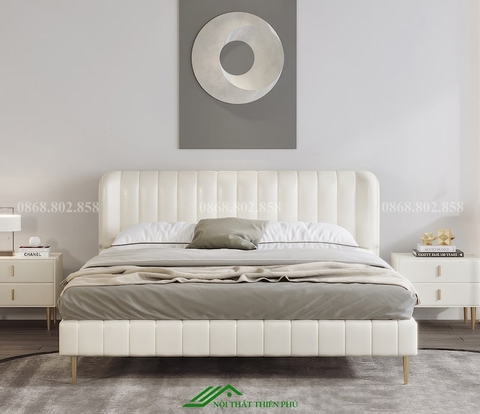 Giường ngủ bọc nệm cao cấp - BD 09