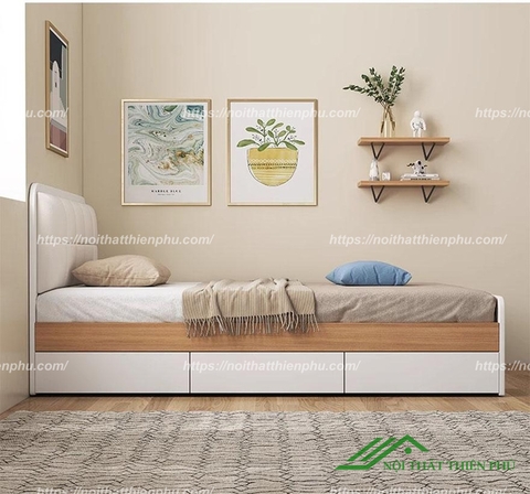 Giường ngủ bọc đệm 1m2 - GN 10