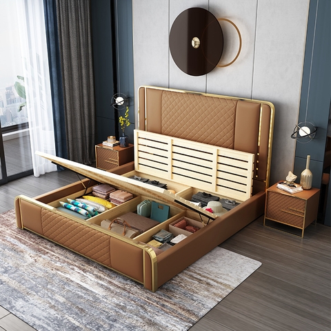 Giường Ngủ Sang Trọng Thông Minh - BD 14