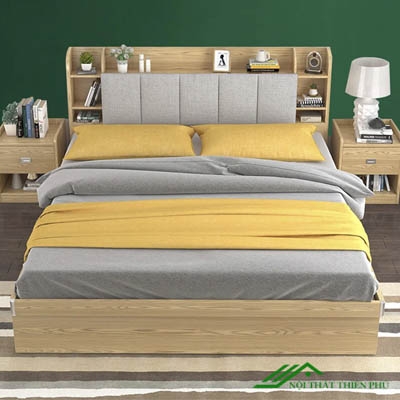 Giường Ngủ Hiện Đại Gỗ Công Nghiệp - GN 78