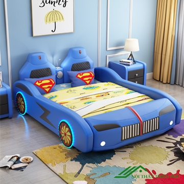 Giường ngủ cho bé hình ô tô đa chức năng - GN 39