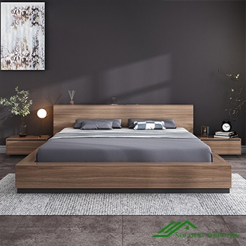 Giường ngủ gỗ dạng hộp không ngăn kéo - GN 32