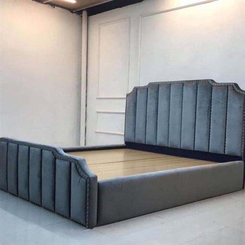 Giường Ngủ Gỗ Công Nghiệp Bọc Đệm - BD 22