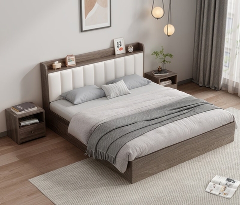 Giường ngủ hiện đại gỗ công nghiệp - GN 84