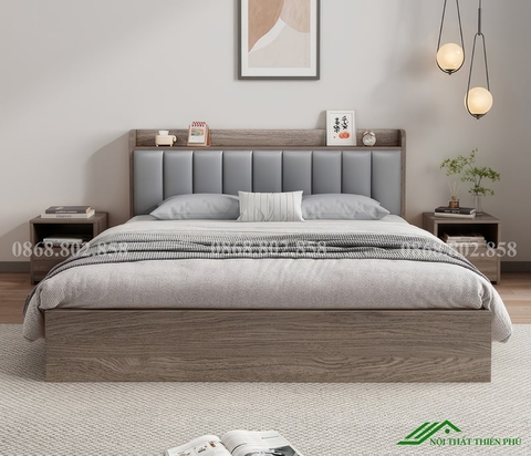 Giường ngủ hiện đại gỗ công nghiệp - GN 84