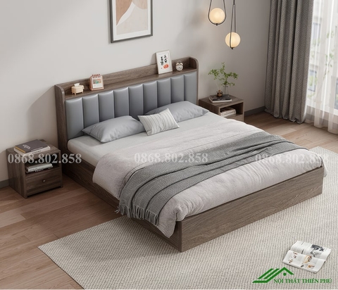 Giường ngủ hiện đại gỗ công nghiệp - GN 84