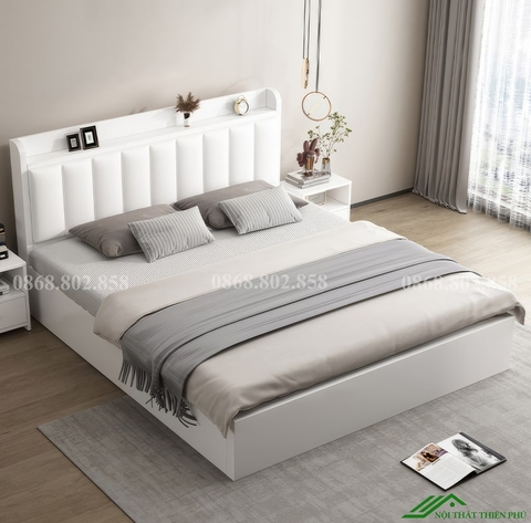 Giường ngủ hiện đại gỗ công nghiệp - GN 84