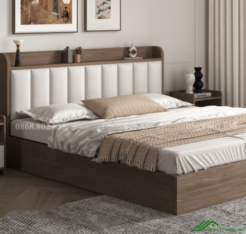 Giường ngủ hiện đại gỗ công nghiệp - GN 84