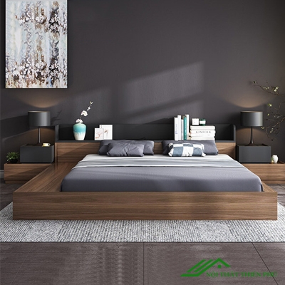 Giường Ngủ Hiện Đại Có Ngăn Kéo Giá Rẻ - GN 64