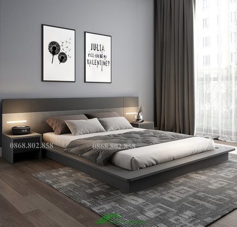Giường ngủ hiện đại phong cách Nhật Bản - GN 85