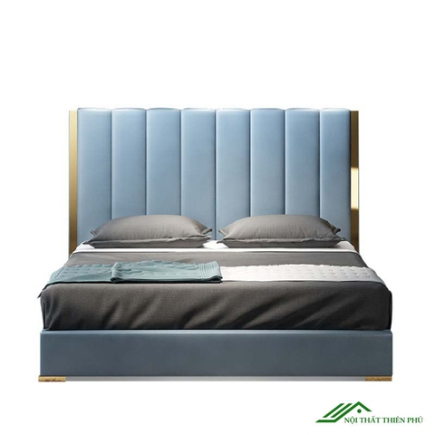 Giường Ngủ Bọc Da Cao Cấp - BD 15