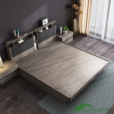 Giường Ngủ Thông Minh Có Kệ Để Đồ 1m6 - GN 67