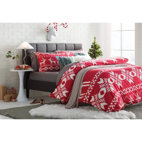 Giường ngủ gỗ bọc nỉ chân gỗ sồi- BD 04