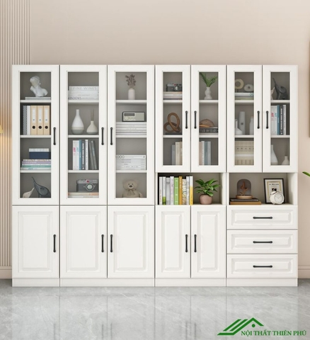 Kệ sách đa năng phòng làm việc - KS 09