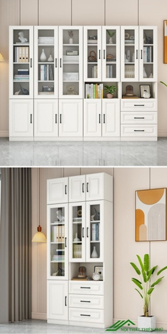 Kệ sách đa năng phòng làm việc - KS 09