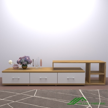 Kệ tivi kết hợp giá sách độc đáo - TV 24