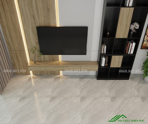 Kệ tivi gỗ công nghiệp có thiết kế đơn giản - TV 58