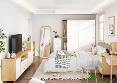 Kệ tivi kết hợp tủ đựng đồ đa năng gỗ mdf - TV 29