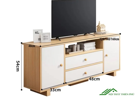 Kệ tivi kết hợp tủ đựng đồ đa năng gỗ mdf - TV 29