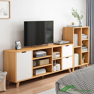 Kệ tivi tiện dụng nhiều ngăn để đồ - TV 40