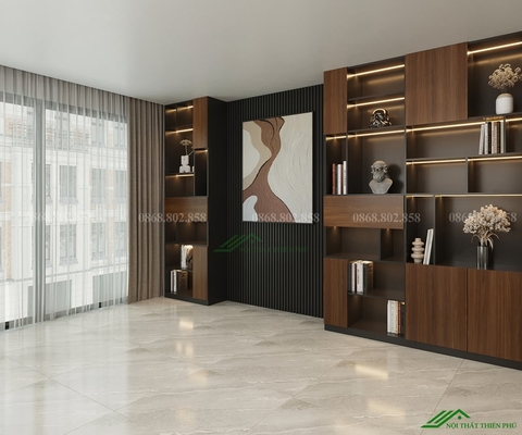 Tủ trang trí gỗ công nghiệp - TT 01