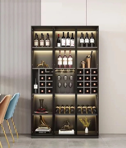 Kệ tủ rượu cánh kính - TR 29