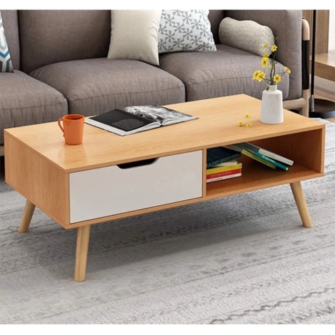 Bàn trà sofa dáng chân cao hiện đại - BT 35