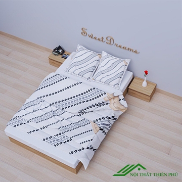 Giường Ngủ Decor Không Đầu 1m6 - GN 36
