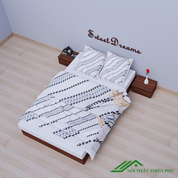 Giường Ngủ Decor Không Đầu 1m6 - GN 36