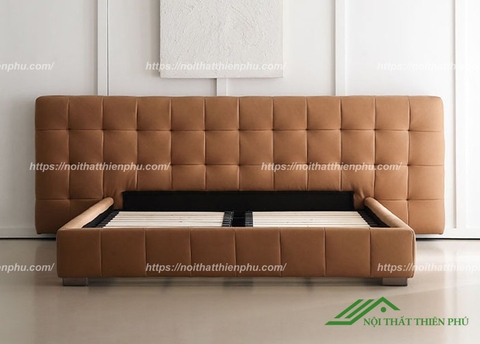 Giường ngủ bọc da hiện đại BD27