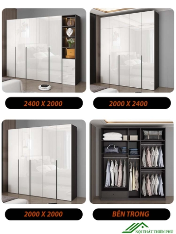 Tủ Quần Áo Hiện Đại - QA 61