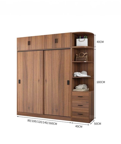 Tủ Quần Áo Cánh Lùa Hiện Đại - QA 47