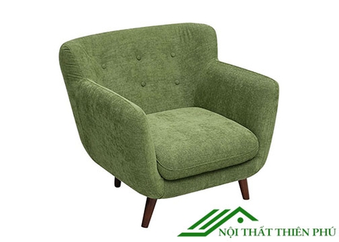 Sofa Văng Nỉ đơn Xanh Rêu Giá Rẻ - SF 43